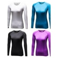 thumbnail image 3 of HOTWINTER Women's Thermal Long Sleeve Quick Dry Shirts Compression Baselayer Tops, 3 of 5