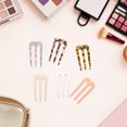 thumbnail image 4 of EXHUMKY 6Ud Assorted Color U Shaped Hair Bun Pins for Easy Single Handed Styling, 4 of 7