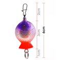 thumbnail image 4 of Lámpara de flash subacuática con luz de trampa de señuelo de pesca de caída profunda LED (un rojo púrpura), 4 of 4