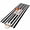 White, variant on Black White Striped 2'x6' Runner Rugs for Hallway Kitchen Bedside Non Slip Washable, Football Stripes Farmhouse Art Entryway Rug Runners with Rubber Backing, Long Carpet Runner for Laundry Room