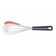 thumbnail image 1 of Mainstays 12" Stainless Steel Whisk with Scraper, Red and Black, 1 of 6