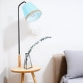 thumbnail image 3 of UPGRATOR 1Pc Blue Decorative Cloth Lamp Shade Protector for Home Wall and Ceiling Lamps, 3 of 5
