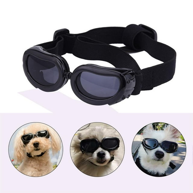 ziyahi Dog Goggles Small Dog Waterproof Windproof Protection Dog Goggles for Doggy Puppy