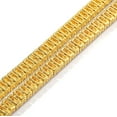 thumbnail image 3 of HH Bling Empire Iced Out Chains for Men,Gold or Silver Diamond Tennis Necklaces,Mens Hip Hop Baguette Tennis Chains 16-30 Inches (Baguette-Gold-20"), 3 of 14