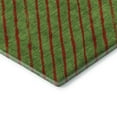 thumbnail image 3 of Addison Rugs Mayfield Premium Machine Washable Transitional Holiday Stripe Fern Rectangle Rug, 1'8" x 2'6", 3 of 6