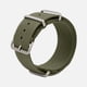thumbnail image 1 of Correa de reloj de nylon - Correas de reloj militar de una pieza de nylon balístico impermeable para hombres y mujeres - 18 mm, 1 of 5