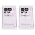 thumbnail image 1 of Vision test and PD measurement tools Eye chart/PD ruler/eye mask - Digital-2pcs, 1 of 7