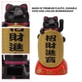 thumbnail image 3 of Gato que Agita con Energía Solar Adorno de Estatua de Gato de la Fortuna Decoración de Gato de la Suerte Gato Feliz con Panel Solar Lindo Encanto de ANGGREK  Otros, 3 of 8