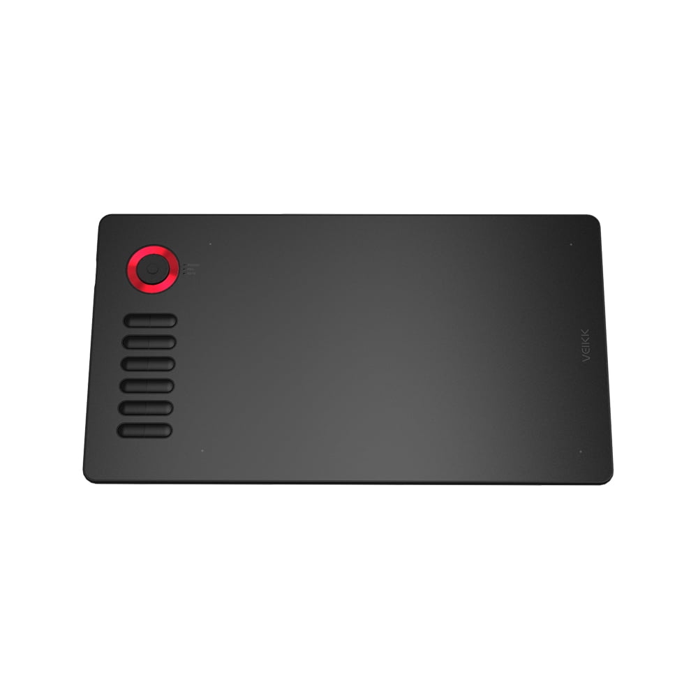 VEIKK A15 Pro grafisch tablet met 25,4 x 15,2 cm (10 x 6 inch), met 12 sneltoetsen en een snelle wijzerplaat (8192) (grijs VEIKK A15 Pro grafisch tablet met 25,4 x 15,2 cm (10 x 6 inch), met 12 sneltoetsen en een snelle wijzerplaat (8192) (grijs