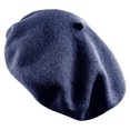 thumbnail image 2 of TZ Promise Women's Beret Hat French Style Artist Cap Solid Color TZ Promise Wool Casual Classic, 2 of 4