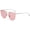 86011 Pink Tint, variant on Womens Cat Eye Sunglasses Gold Metal Frame Ladies Mirrored Sun Glasses