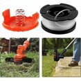 thumbnail image 4 of Carrete de repuesto para recortadora de hilo, sistema de alimentación automático resistente a la abrasión para facilitar la jardinería, nailon de poliamida duradero para un corte de césped eficiente,, 4 of 5