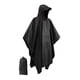 thumbnail image 5 of Poncho de lluvia con capucha impermeable resistente al agua capa de lluvia chaqueta de lluvia Poncho para adultos Negro, 5 of 8