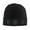 Black, variant on Black Steel Winter Beanie Hats for Men Women Warm Cozy Knitted Cuffed Skull Cap Gray