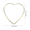 thumbnail image 2 of CATIEBYE 5Ud Accesorio Atrapasueños Dorado De Hierro Resistente Para Proyectos DIY, 2 of 8