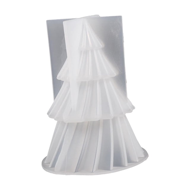 Árbol de Navidad de silicona para hacer uno mismo, herramienta de manualidades, adorno duradero Grande