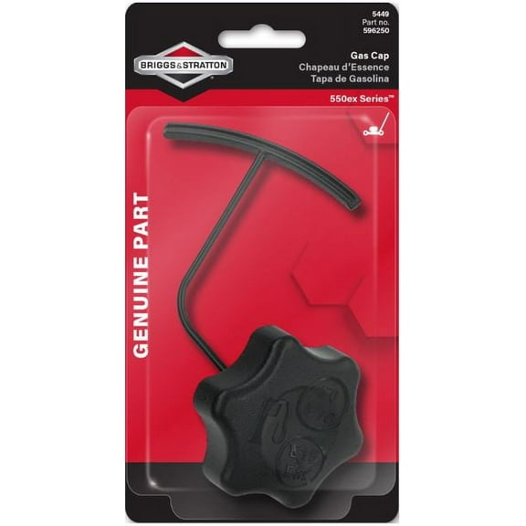 Briggs & Stratton 596250 Automotive Fuel Tank Cap, 3" x 7.75" x 2.47", 0.11 lbs