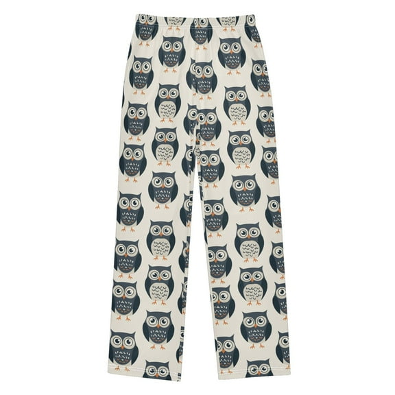 joogoo Cute Owls Pajama Pants Pj Bottoms Sleepwear Lounge L