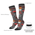 thumbnail image 4 of Balery BBQ Icons Calcetines novedosos Calcetines deportivos Calcetines hasta la rodilla Calcetines de algodón Calcetines originales y geniales, 4 of 6