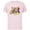 Soft Pink, variant on Disney Princess Group Photo - Short Sleeve Cotton T-Shirt for Adults- Customized-Royal Heather