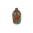 thumbnail image 6 of DecMode 12" Handmade Distressed Multi Colored Ceramic Vase, 6 of 8