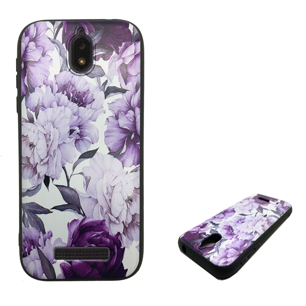 Phone Case for Blu View 2 (B130DL) / Blu View2 Case / Flexible Case (Gel Rose)