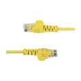 thumbnail image 3 of STARTECH Câble ETHERNET CAT6 Jaune Mince 7 Pieds, Sans Accroc, 100W POE, UTP, LSZH, 28A, 3 of 5
