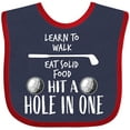 thumbnail image 3 of Inktastic Golf To-do List Future Golfer Boys or Girls Baby Bib, 3 of 4