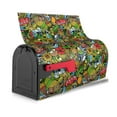 thumbnail image 3 of Goofa Hawaiian Culture Symbols 1 Pattern Mailbox Cover, Mailbox Decoration with Magnetic Strips for Standard and Large Mailboxes, Easy Installation, Durable and UV-Resistant-21x18 in, 3 of 8