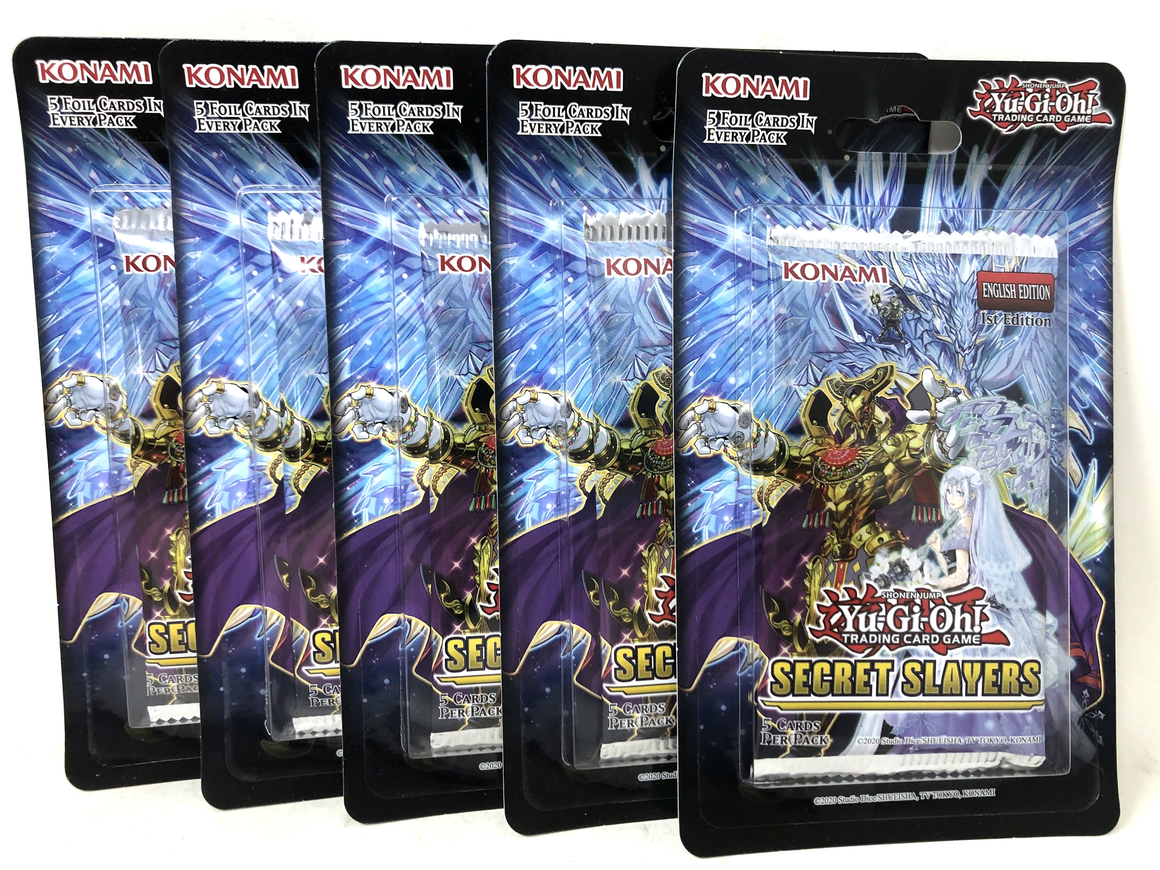 YUGIOH Secret Slayers Booster Box SEALED English PACKS CARDS