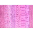 thumbnail image 1 of Ahgly Company Indoor Rectangle Oriental Pink Modern Area Rugs, 2' x 4', 1 of 4