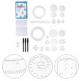 thumbnail image 1 of 1 Set 28pcs Creative Lightweight Novel Drawing Tool for Kids Friends Family, 1 of 6