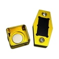 thumbnail image 3 of Soporte para tiza de billar - Accesorios profesionales para billar - Caja para guardar la tiza con clip de fácil transporte, ideal para aficionados dorado, 3 of 8