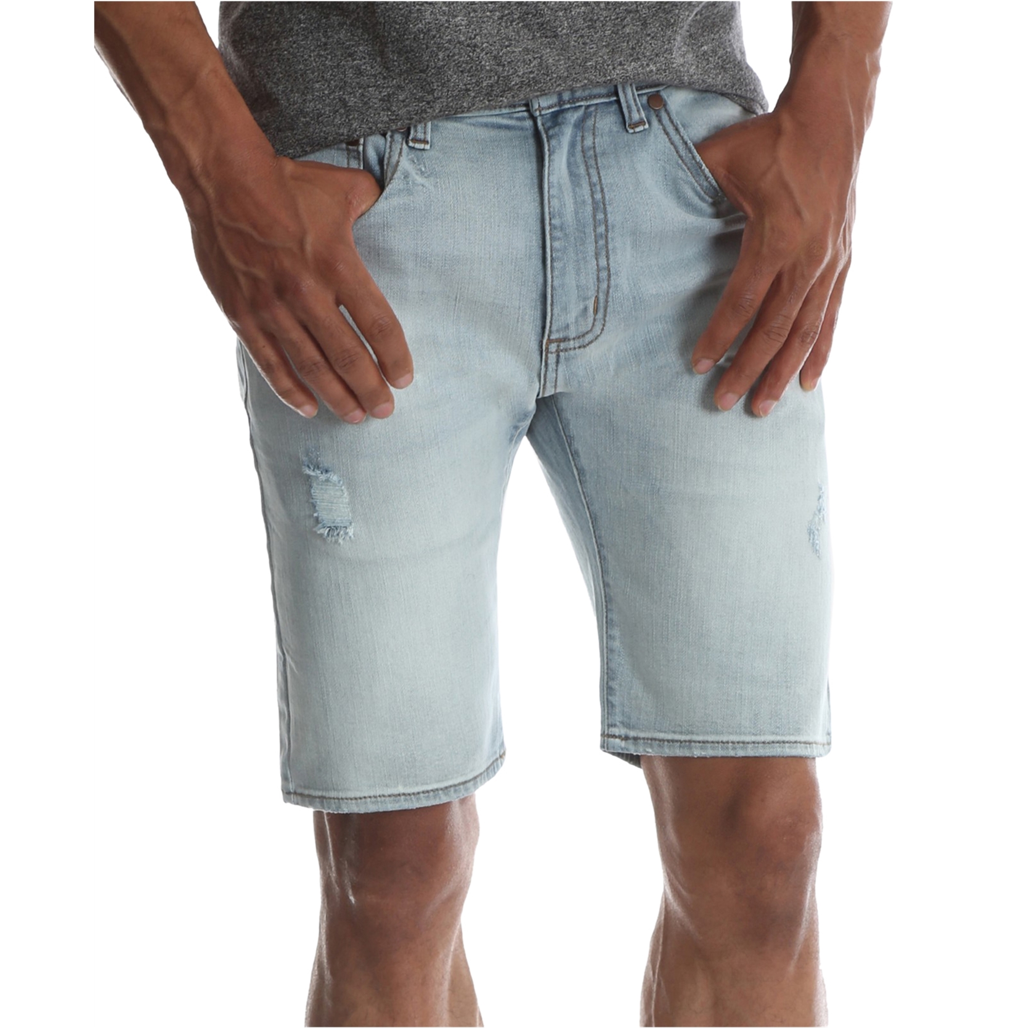 blue jeans shorts men