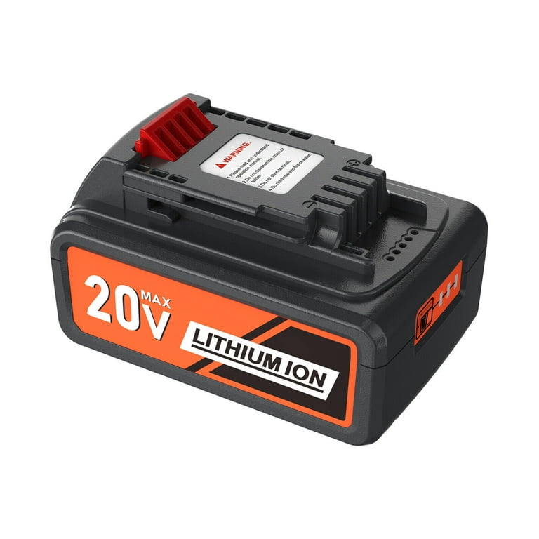 20V MAX Lithium-Ion Battery for Black & Decker LDX120C LDX120SB Cordless  Drill