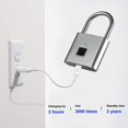 thumbnail image 4 of Candado De Huella Digital Sincero Inteligente Con Bloqueo Bluetooth Para Equipaje Maleta Mochila, 4 of 5