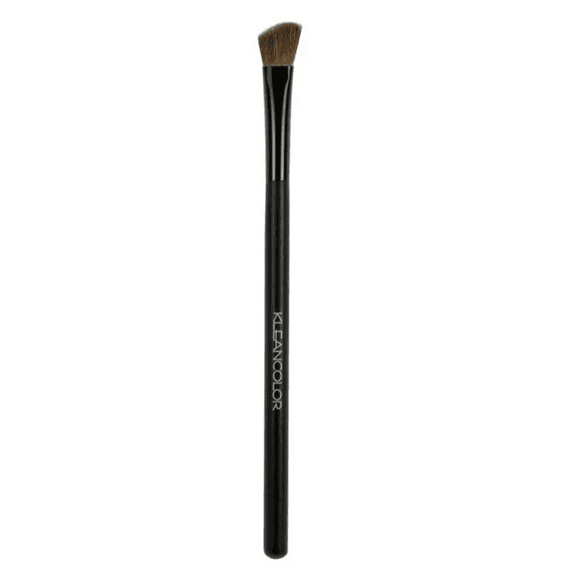 Angled Eye Shadow Makeup Brush, Precision Angled Tip for Crease Contouring, Defined Lines, Soft Densely Packed Bristles for Smooth Blending, Flawless Eye Makeup Tool, Black