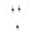thumbnail image 1 of Set de Joyería Constituye 1 piece Collar & 1 Par Pendientes Accesorios de Banqueta, 1 of 9