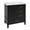 Black, variant on GDF Studio Modern Bathroom Vanity with Cabinet, Drawers, Solid Wood Legs, Gold Handle and Knob, Black Finish