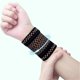 thumbnail image 4 of Pair Copper Wrist Compression Brace Wrist Supports Elastic Sweat Absorption Knitted Nylon Sports Wrist Wraps Size S, 4 of 4