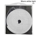 thumbnail image 1 of Naiovety Tira de LED flexible de 12V Luces decorativas impermeables para iluminación navideña Iluminación y accesorios luz blanca cálida 1M, 1 of 6