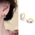 thumbnail image 1 of Pendientes De Plata S925 Chapados En Para Dulces Mujeres Niñas Accesorio, 1 of 4