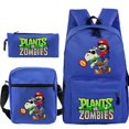 thumbnail image 4 of Plants VS Zombies Mirabel Backpack 3pcs Capacity School Backpacks For Teenage Girls Boys High School Students Laptop Mochilas, 4 of 4