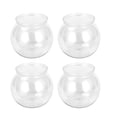 thumbnail image 1 of 4Pcs Household Goldfish Bowls Transparent Fish Bowls Decorative Fish Aquariums Fish Accessory, 1 of 8