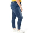 thumbnail image 4 of Levi Strauss Signature Women's and Women's Plus Mid Rise Skinny Jeans, Sizes 2-28, 4 of 4