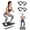 White-Pro, variant on Vibrating Platform Exercise Machine Red-Pro 10 Auto Modes 200 Adjustable Speeds Home Gym Fitness