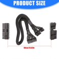 thumbnail image 3 of Efficient 14+10Pin to 24Pin PC PSUCable for AX1500I AX1200I AX860I AX760I with Tinned Copper 18AWG Wire 23.62inch, 3 of 4