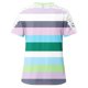 thumbnail image 3 of Camisas de Manga Corta para las Mujeres Impresión Cuello Redondo Suéter Encaje Camisa, Blusa de Verano Casual para las Mujeres, 3 of 5