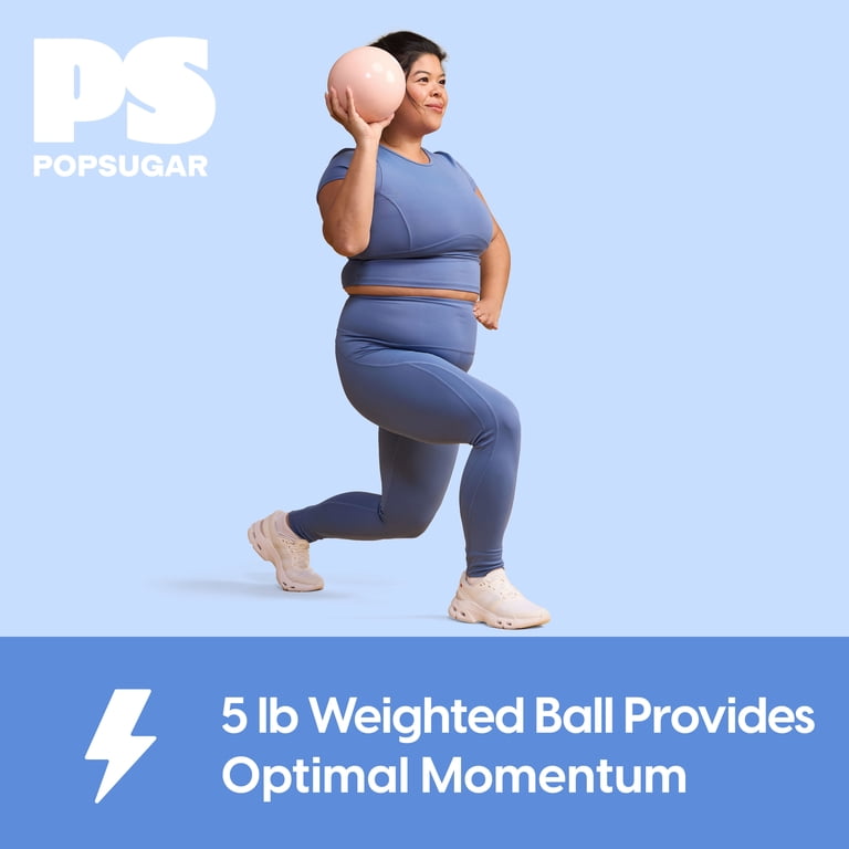 POPSUGAR Toning Ball, 5 lb Rose Pink photo 4