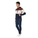 thumbnail image 2 of Sudadera Hombre A Bloques Con Capucha y Bolsa Casual Vino multicolor CH Incógnita 770164, 2 of 7